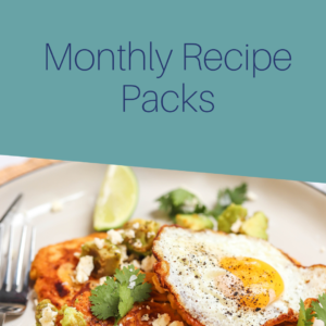 Monthly Recipe Packs
